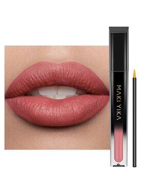 Women No Rules Smudge Proof Long Lasting Gothic Plum Matte Liquid Lipstick